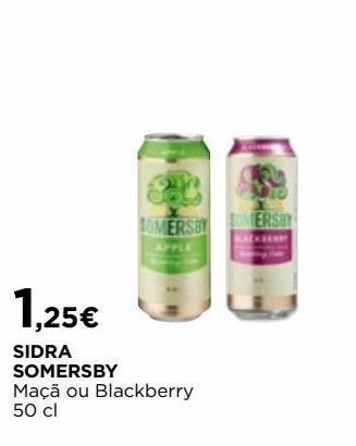 El Corte Inglés Sidra somersby promoção