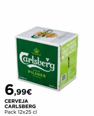 El Corte Inglés Cerveja carlsberg promoção