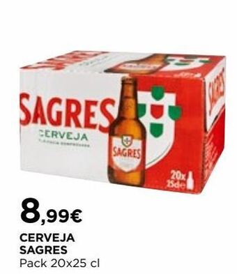 El Corte Inglés Cerveja sagres promoção