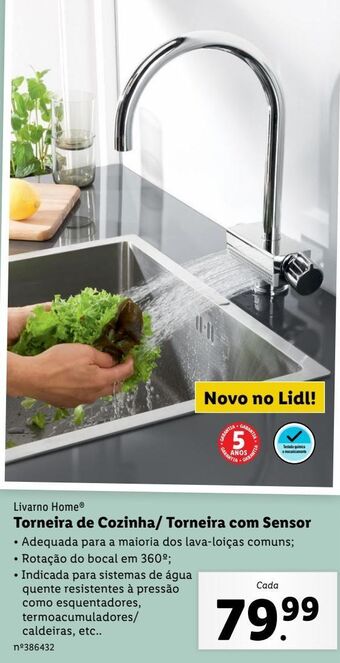 Lidl Torneira da cozinha promoção