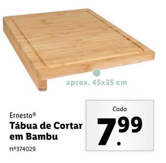 Lidl Tábua de cortar ernesto promoção