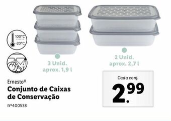 Lidl Caixas promoção
