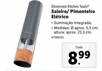 Lidl Saleiro silvercrest promoção