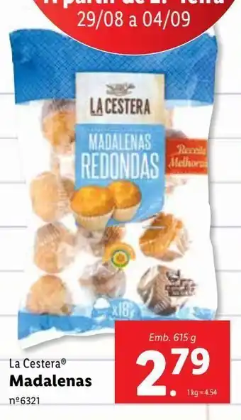 Lidl Madalenas promoção
