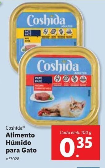 Lidl Ração para gatos promoção