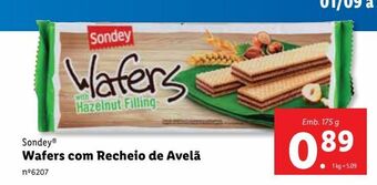 Lidl Wafers sondey promoção