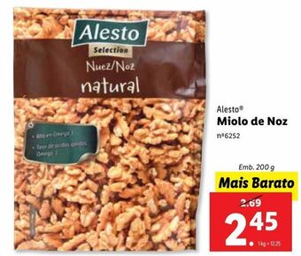 Lidl Nozes alesto promoção