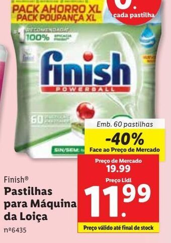 Lidl Limpadores finish promoção