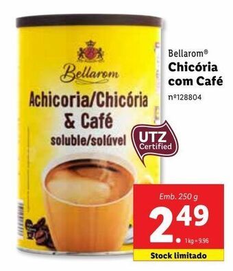 Lidl Café bellarom promoção