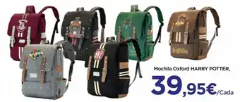 El Corte Inglés Mochila escolar harry potter promoção