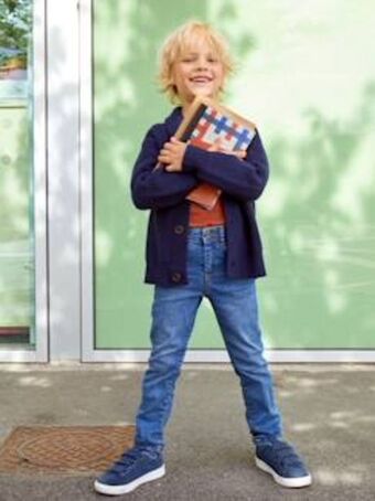 Vertbaudet Jeans slim morfológicos "waterless", medida das ancas... promoção