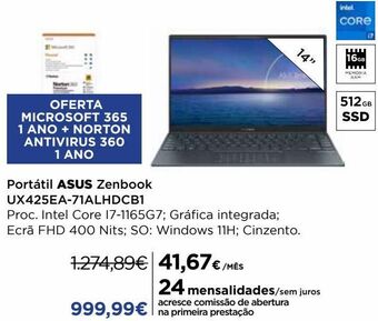 El Corte Inglés Portátil asus promoção