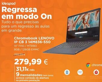 El Corte Inglés Notebook lenovo promoção