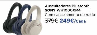 El Corte Inglés Auriculares sony promoção