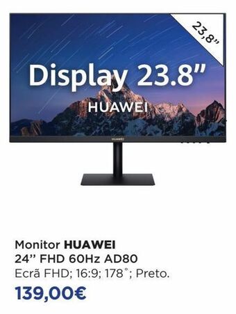 El Corte Inglés Monitor huawei promoção