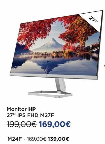 El Corte Inglés Monitor hp promoção