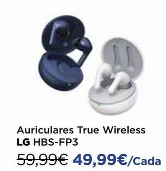 El Corte Inglés Auriculares lg promoção
