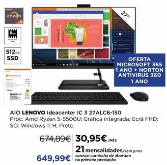 All in one lenovo