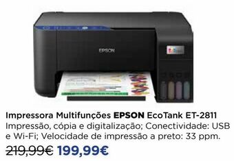 El Corte Inglés Impressora multifuncional epson promoção