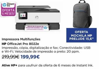 Impressora multifuncional hp