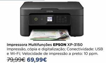 El Corte Inglés Impressora multifuncional epson promoção