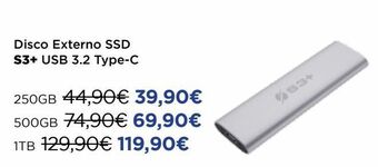 El Corte Inglés Disco externo promoção