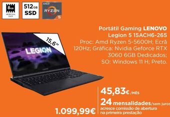 El Corte Inglés Notebook lenovo promoção