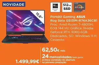 El Corte Inglés Portátil asus promoção