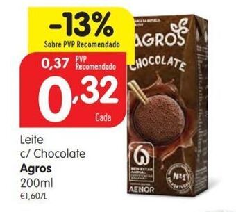 Minipreço Achocolatado agros promoção