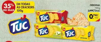 Pingo Doce Tuc Cream Cracker 100g promoção