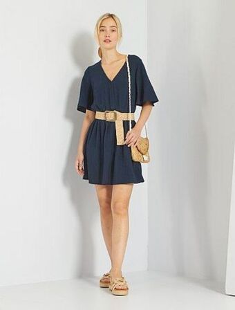 Kiabi Vestido-camisola em moletão promoção