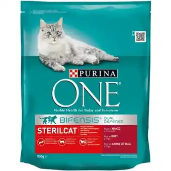 Neomáquina Purina one gatos esterelizados vaca 800g promoção