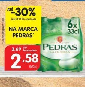 Minipreço Água pedras salgadas promoção