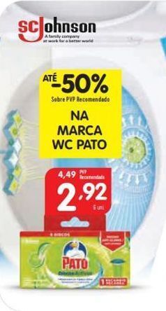 Minipreço Pastilhas para wc pato promoção