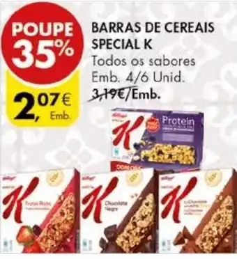 Barras de Cereais Special K 4/6 Unid