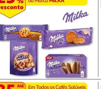 Auchan Bolacha waffer milka promoção