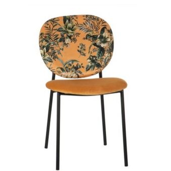 Superdecor Cadeira de veludo/metal 120 promoção