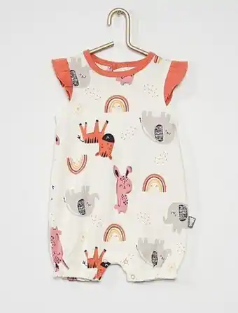 Kiabi Macacão curto 'petit béguin' promoção