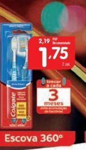 Escova de dentes colgate