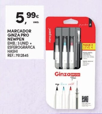 Continente Marcador Ginza Pro NewPen promoção