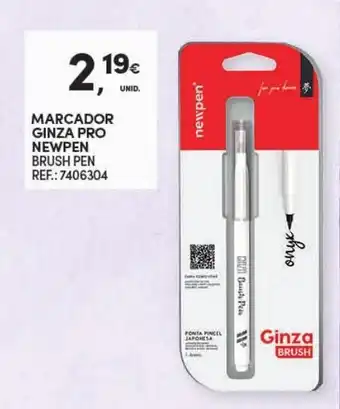 Continente Marcador Ginza Pro NewPen promoção