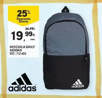 Continente Mochila Daily Adidas promoção