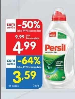 Minipreço Detergente líquido persil promoção