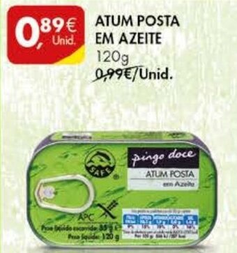 Atum Posta em Azeite 120g