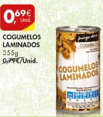 Cogumelos Laminados 355g