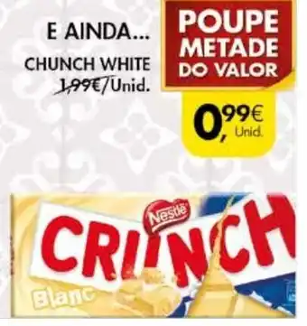 Pingo Doce Crunch White promoção