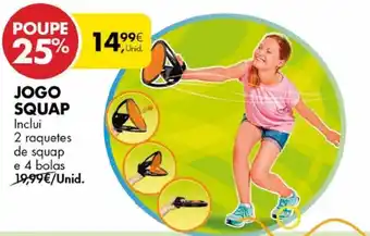 Pingo Doce Jogo Squap promoção