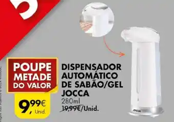 Pingo Doce Dispensador Automático de Sabão/ Gel Jocca 280ml promoção