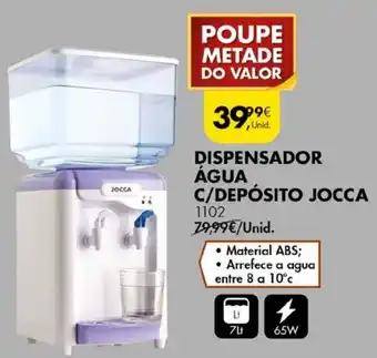 Pingo Doce Dispensador Água C/ Depósito Jocca 1102 promoção