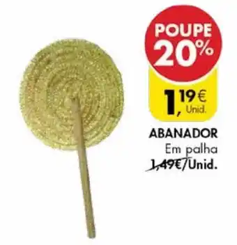 Pingo Doce Abanador de Palha promoção